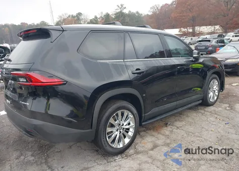 2025 Toyota Grand Highlander Platinum from USA, damaged, VIN 5TDAAAB59SS102736